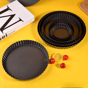 <span class=keywords><strong>Moule</strong></span> <span class=keywords><strong>à</strong></span> gâteau en acier au carbone antiadhésif CT06 avec <span class=keywords><strong>fond</strong></span> <span class=keywords><strong>amovible</strong></span>, <span class=keywords><strong>moule</strong></span> <span class=keywords><strong>à</strong></span> <span class=keywords><strong>tarte</strong></span> rond en forme de chrysanthème et plateau <span class=keywords><strong>à</strong></span> pizza 6/8/10 pouces - Product Image 2