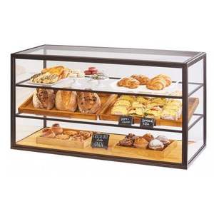 Présentoir de pain en verre en bois personnalisé vitrine de pain de <span class=keywords><strong>boulangerie</strong></span> - Product Image 5