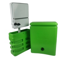 Caja Terminal de Fibra Óptica ABS No Metálica de 24 Puertos con Clasificación IP55 para Exteriores, para Equipos de Pedestal de Telecomunicaciones FTTH 4G/WiFi/3G/IP