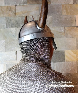 <span class=keywords><strong>Casco</strong></span> Vikingo/Conjunto <span class=keywords><strong>de</strong></span> Espada y Escudo <span class=keywords><strong>de</strong></span> <span class=keywords><strong>Caballero</strong></span>, Accesorios Decorativos para Actuaciones Comerciales, Usables, Personalizables, Hechos en China - Product Image 6