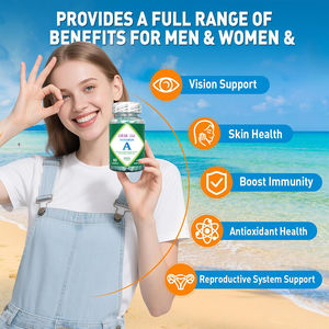 Nouveauté - Gummies à la vitamine A très vendus - Soutien à la <span class=keywords><strong>vision</strong></span> et à la santé de la peau - 60 gummies - OEM/ODM - Product Image 3