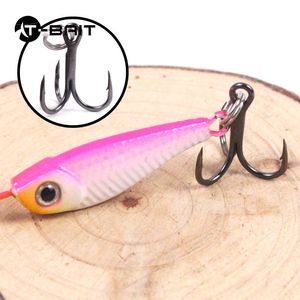 Appât vibrant à trois crochets leurre rotatif en métal avec gabarits en plastique légers et durables - Product Image 2