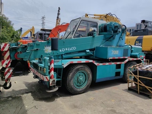 בשימוש יפן עשה 7 טון <span class=keywords><strong>kobelco</strong></span> <span class=keywords><strong>kobelco</strong></span> kr70m שטח קשה, מנוף מיני מנוף מוכן לעבודה - Product Image 2