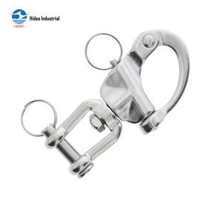 HIDEA vente en gros manille d'ancrage personnalisée qualité <span class=keywords><strong>marine</strong></span> 304 316 manille à pression en acier inoxydable avec mâchoire pivotante - Product Image 3