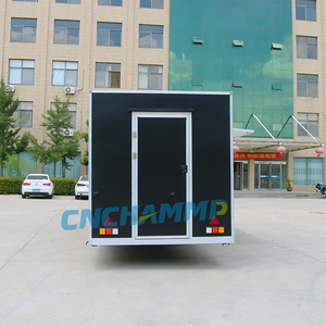 Chammp ABD Açık Hava Satış Arabası 14ft Yiyecek Kamyonu Mobil Mutfak Yiyecek Treyleri Tam Restoran Mutfak Ekipmanları İle - Product Image 5