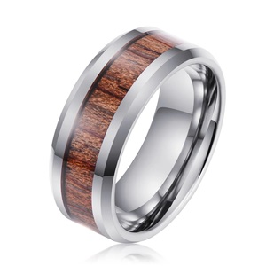Guangzhou Groothandel Sex Sieraden Hout Inlay Zilver Wolfraam Haan <span class=keywords><strong>Ring</strong></span> Voor Mannen Mode Penis Ringen Voor Heren - Product Image 6