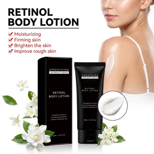 Crème Corporelle Anti-Âge au Rétinol Marque Blanche, Raffermissante, Éclaircissante, Hydratante au Collagène et Niacinamide, Réparatrice – Vente en Gros OEM - Product Image 1