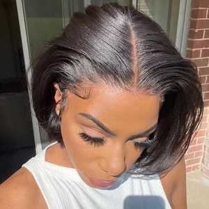 Wholesale 13x6 HD Full Lace Frontal Glueless Wig Raw Virgin Hair Wigs Water/deep Wave 13x4 HD Lace Front Human Hair Wig