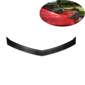 Aileron arrière simple en fibre de carbone pour Cadillac ATS Sedan 2013-2018, finition polie, modèle Carbon <span class=keywords><strong>Apex</strong></span> - Product Image 1
