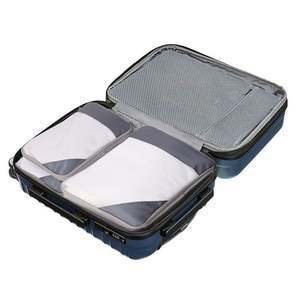 Luxury Expandable Travel Luggage Organizers 6-Pieces Clothing <b>Compression</b> Packing Cubes Pouch <b>Bags</b> - Product Image 6