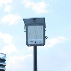 BW caméra de vidéosurveillance de sécurité extérieure lumière d'inondation <span class=keywords><strong>solaire</strong></span> 1200W 1500W aluminium étanche IP67 <span class=keywords><strong>lampe</strong></span> d'inondation avec capteur de mouvement Radar - Product Image 3