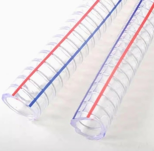 <span class=keywords><strong>Tuyau</strong></span> flexible en PVC transparent renforcé de fil d'acier en spirale, anti-affaissement, pour <span class=keywords><strong>pompe</strong></span> à eau et transfert - Product Image 5