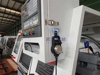 Torno CNC CK6150 de Estructura Plana, Voltaje 380V, para Industrias de la Construcción, Control GSK, Directo de Fábrica, EXPO MARZO