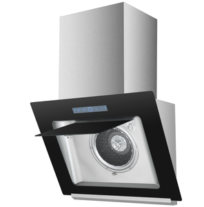 Campana extractora inclinada Diseño moderno Campana de cocina vertical Extractor de chimenea de cocina eléctrico - Product Image 1