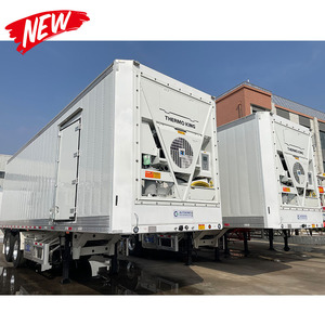 Remolques Refrigerados Utilitarios para Transporte de Alimentos Congelados en Venta, Camiones Semirremolques Refrigerados Pequeños Usados, Unidades de Tracción con Congelador Thermoking - Product Image 1