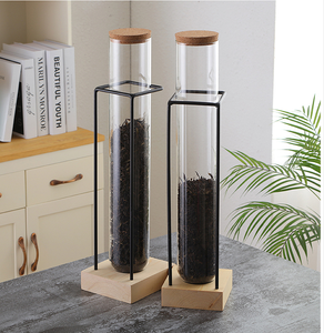 <span class=keywords><strong>Tube</strong></span> à essai <span class=keywords><strong>en</strong></span> <span class=keywords><strong>verre</strong></span> pour le stockage du thé, pot de conservation <span class=keywords><strong>alimentaire</strong></span> <span class=keywords><strong>en</strong></span> <span class=keywords><strong>verre</strong></span> - Product Image 1