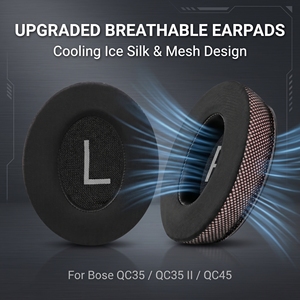 Coussinets de remplacement en gel rafraîchissant magique <span class=keywords><strong>QuietComfort</strong></span> <span class=keywords><strong>35</strong></span> pour casques QC25 QC15 AE2 QC45 – Réduction du bruit - Product Image 1
