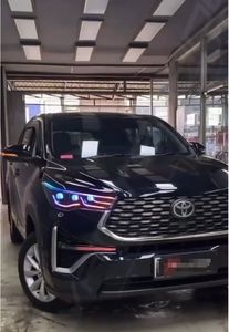 Популярные на вторичном рынке кастомные фары с ДХО (дневными ходовыми огнями) и дизайном «ангельские глазки» 5D для автомобилей INNOVA ZENIX VAHID - Product Image 5