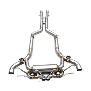 Tuning OEM Factory Valve Catback para mercedes-benz <span class=keywords><strong>AMG</strong></span> GTR/<span class=keywords><strong>GT</strong></span> <span class=keywords><strong>R</strong></span> C190 4,0 T 2019-2023 Sistema de silenciador de tubo de escape de acero inoxidable - Product Image 1