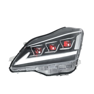 For 03-09 Crown <b>Headlight</b> Assembly 12V 50W Modified Style <b>LED</b> Lens Daytime Running Light Flowing Water 12V <b>LED</b> <b>Headlight</b> Assembl - Product Image 3