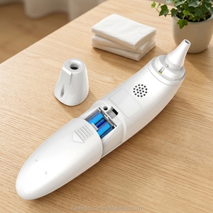 Thermomètre <span class=keywords><strong>frontal</strong></span> <span class=keywords><strong>et</strong></span> <span class=keywords><strong>auriculaire</strong></span> infrarouge multifonctionnel numérique Détecteur de fièvre <span class=keywords><strong>frontal</strong></span> électrique à écran à grands chiffres pour bébés - Product Image 5
