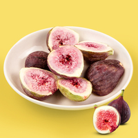 Gedroogde vijgenblokjes FD Fruit Gezonde Snacks Natuurlijk Knapperig Zoet 1kg Bulk Fabriekslevering OEM ODM Export Markt