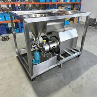 Mélangeur de liquides solides, mélangeur de poudres et liquides en ligne, machine d'émulsification eau et poudre
