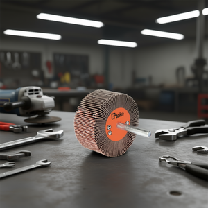 Ttake Abrasive Cloth Flap <b>Wheel</b> 50x20 Mm 6 Mm Shank 120 Grit <b>Grinding</b> <b>Wheel</b> - Product Image 3