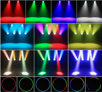 Projecteur LED Bee Eye 19x40W à tête mobile CTO Beam pour concerts, spectacles, clubs, fêtes, avec zoom RGBW 4-en-1 et anneau halo RGB