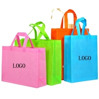 Sacs fourre-tout en tissu non tissé personnalisés, écologiques, de taille moyenne, avec bandoulière, imprimés, recyclables, avec logo, pour usage quotidien ou cadeaux