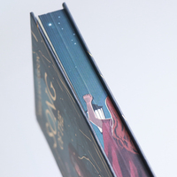 Édition Spéciale – Fabricant de Livres Relié – Bords Imprimés Personnalisés – Dorure à Chaud – Impression de Romans Fantastiques – Intérieur Couleur Intégrale