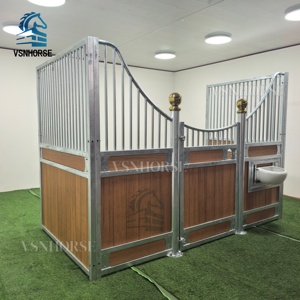 Kit kios kuda Modular Premium Panel stabil tahan lama perbatasan gudang akhir Tinggi solusi penunggang kuda profesional untuk kawasan pribadi - Product Image 1