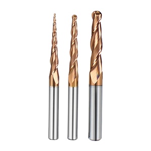 Chất lượng cao <span class=keywords><strong>CNC</strong></span> gỗ Router bits Carbide 2 Flute côn Bóng Mũi phay Cutter End Mill cho đồ gỗ khắc - Product Image 6
