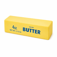 Nouveau Jouet Anti-Stress à Rebond Lent en Forme de Bâtonnets de Beurre pour Noël et Halloween – Bâtonnet de Beurre Arc-en-Ciel Jaune et Rose – Jouet Fidget