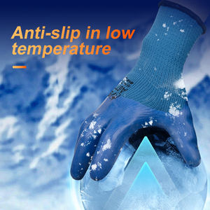 XINGYU Guantes Cálidos a Prueba de Frío y Baja Temperatura Guantes Cálidos con Logotipo para Almacén, Guantes Cálidos de Trabajo de Látex para Invierno - Product Image 4