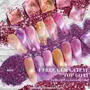 Esmalte de <span class=keywords><strong>Uñas</strong></span> de Gel Ojo de Gato Personalizado con Logotipo, 60 Colores, Larga Duración, Efecto Espejo, Libre de HEMA y TPO, para Salón de <span class=keywords><strong>Uñas</strong></span> - Product Image 2