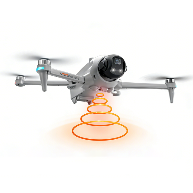 Foldable Drone with 720P HD Adjustable Camera GPS WiFi APP Control Obstacle Avoidance Airdrop Function 20min Battery