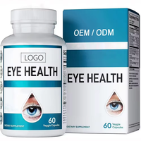 Complément Alimentaire OEM ODM pour la Santé Oculaire, 60 Capsules, Lutéine, Zéaxanthine, Extrait de Myrtille, Soulage la Fatigue Oculaire, la Sécheresse Oculaire, Favorise la Santé Visuelle