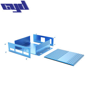 Caja amplificadora de aluminio personalizada Caja de aluminio extruido para montaje en pared - Product Image 3