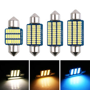 Sunkia Festoen 31Mm 36Mm 39Mm 41Mm <span class=keywords><strong>Led</strong></span> Nummerplaat Lamp Hoogtepunt <span class=keywords><strong>Led</strong></span> Auto 12V 3014 36SMD Canbus Auto Licht Leeslamp - Product Image 3