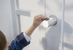 Fingerprint Electric Cylinder Door Lock Keyless Wireless Smart Door Lock Electronic Digital Keypad Lock
