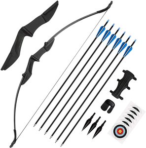 Offre Spéciale Portable en plein air tir à l'arc Double flèche reste droite gauche bras garde arc classique ensemble pour débutant <span class=keywords><strong>Archer</strong></span> - Product Image 6