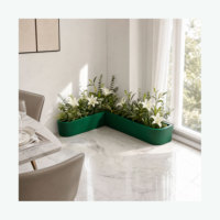 Paravent paysager modulaire sur mesure : Jardinière en alliage d'aluminium thermolaqué pour usage extérieur