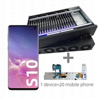 Granja De Bost Box Hub USB pour ferme de téléphones mobiles, carte mère pour ferme de smartphones avec 64 Go de RAM et 4 Go de ROM, système de contrôle mobile par lots