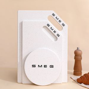 Planche à découper en marbre de qualité alimentaire double face anti-moisissure <span class=keywords><strong>Smeg</strong></span> avec finition anti-corrosion, valeur chromatique élevée - Product Image 2