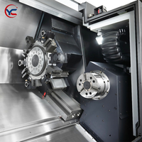 Torno CNC Horizontal de Cama Inclinada de un Solo Husillo 3100LSY de Alta Resistencia con Sistema de Control, Centro de Mecanizado de Alta Precisión