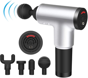 Pistola Massaggiante Elettrica a Vibrazione 1200-3300 RPM/Min con Testina Staccabile per Dolori a Schiena, Gambe e Corpo, Uso Domestico e Bellezza - Product Image 3