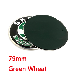 Emblème de voiture 3D 80mm 90mm, <span class=keywords><strong>logo</strong></span> pour capot avant, coffre arrière, pour <span class=keywords><strong>Skoda</strong></span> <span class=keywords><strong>Fabia</strong></span> 1 2 Octavia A7 RS Superb Rapid Yeti Karoq Vision - Product Image 3