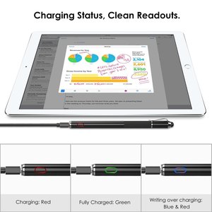 Lápiz Táctil Activo Capacitivo Portátil, Estilo Lápiz, Punta de Goma <span class=keywords><strong>2</strong></span> <span class=keywords><strong>en</strong></span> <span class=keywords><strong>1</strong></span>, Compatible <span class=keywords><strong>con</strong></span> Pantallas Táctiles IOS/Android, Duración de 15-18 Horas - Product Image 4