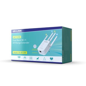 Répéteur haute puissance LB-LINK RE1200 AC1200M double bande IEEE 802.11ac avec module WiFi, port Ethernet et 4 antennes - Product Image 3